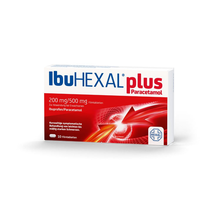 Ibuhexal Plus Paracetamol, 10 St FTA