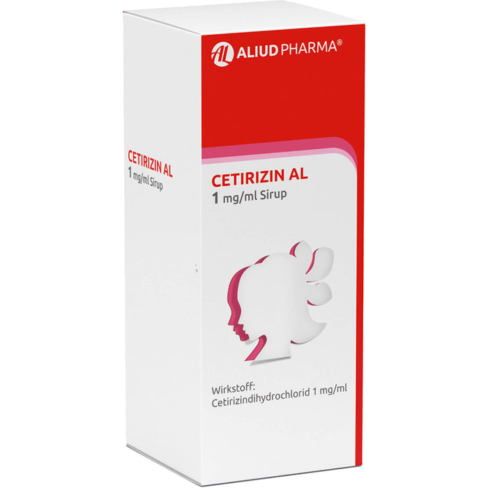 Cetirizin AL 1 mg/ml Sirup, 75 ml Solution