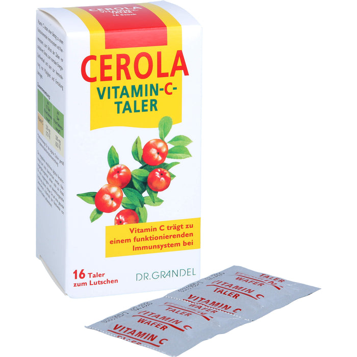 DR. GRANDEL CEROLA Vitamin-C-Taler, 16 St. Tabletten