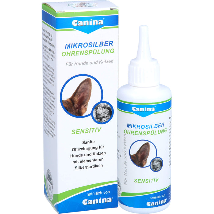 Mikrosilber Ohrenspülung vet, 100 ml FLU