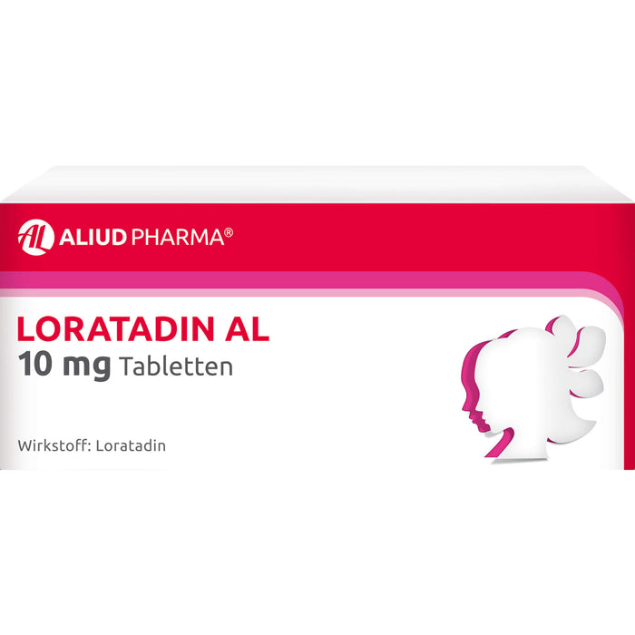 Loratadin AL 10 mg Tabletten Antiallergikum, 20 pc Tablettes