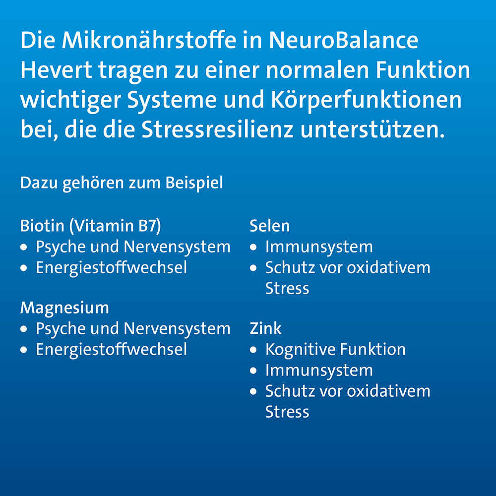 NeuroBalance Hevert, 60 St. Kapseln Hevert-Testen