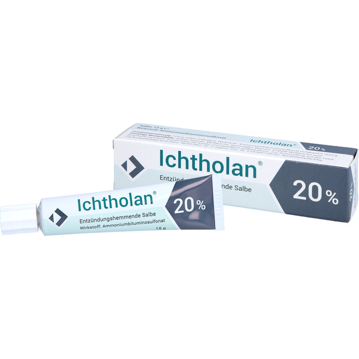 ICHTHOLAN 20 % entzündungshemmende Salbe, 15 g Ointment