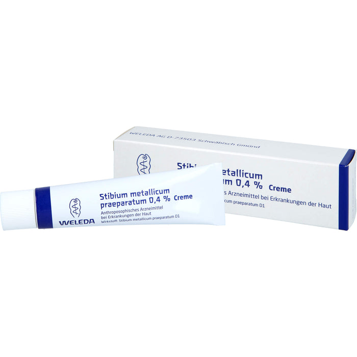 Stibium met. praep. 0.4% Weleda Creme, 25 g CRE