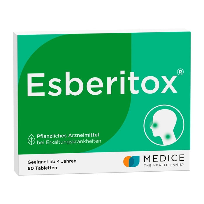 Esberitox Tabletten bei Erkältungskrankheiten, 60 pcs. Tablets