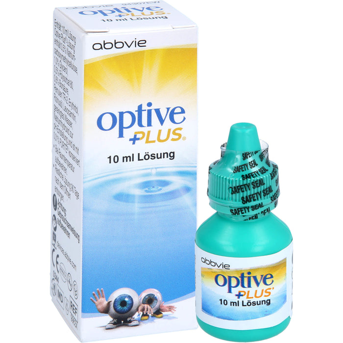 Optive Plus Augen-Pflegetropfen, 10 ml Solution