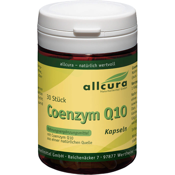 Coenzym Q10 Kapseln a 200 mg, 30 St KAP