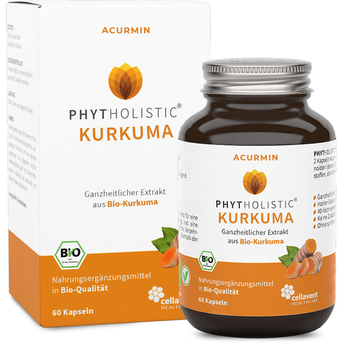 Acurmin Phytholistic - Bio Kurkuma Kapseln, 60 pcs. Capsules