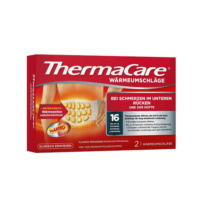 ThermaCare Wärmeumschläge Rücken, 2 pcs. Envelopes
