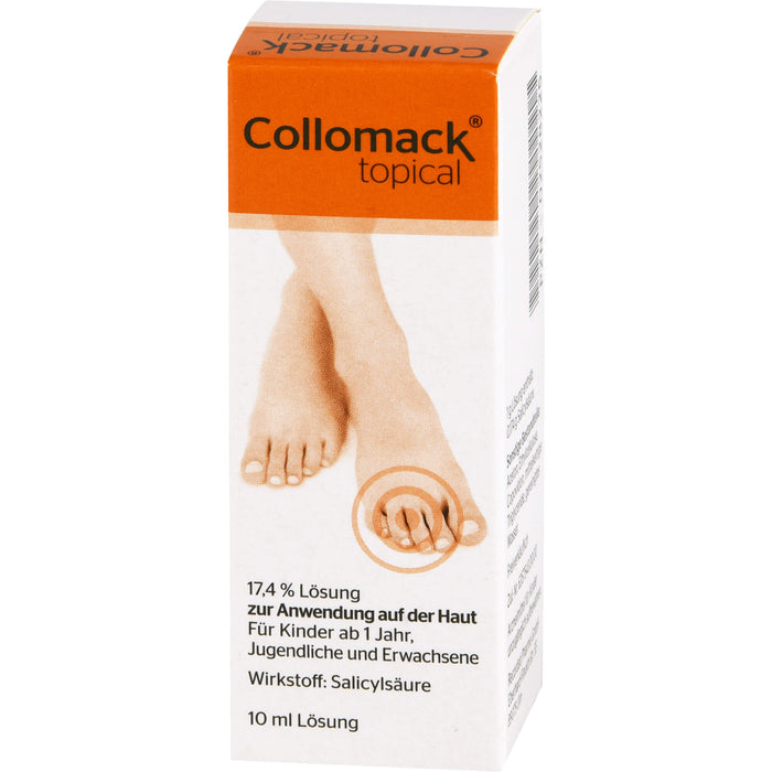 Collomack topical, 17,4 % Lösung zur Anwendung auf der Haut, 10 ml LOE