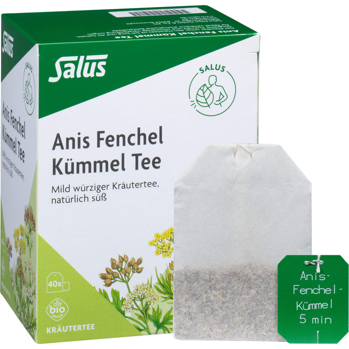 Salus Anis Fenchel Kümmel Tee bio, 40 pcs. Filter bag