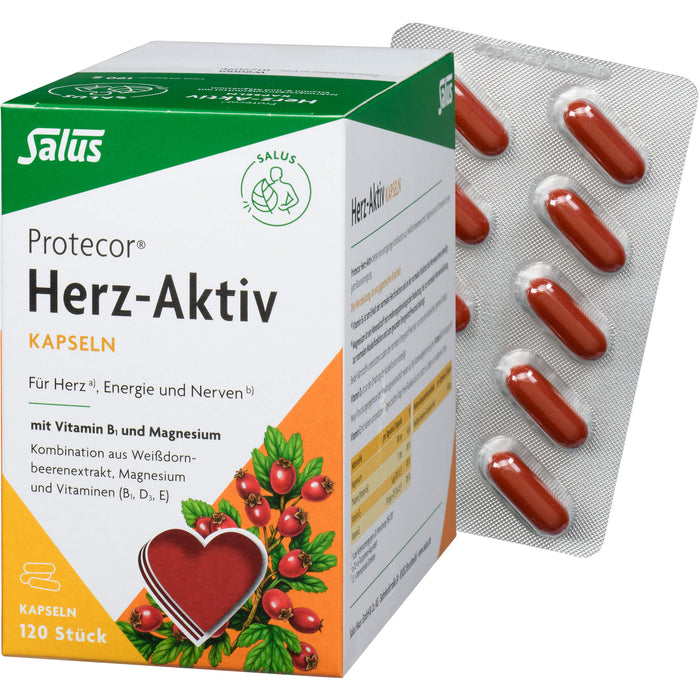 Salus Protecor Herz-Aktiv Kapseln, 120 pcs. Capsules