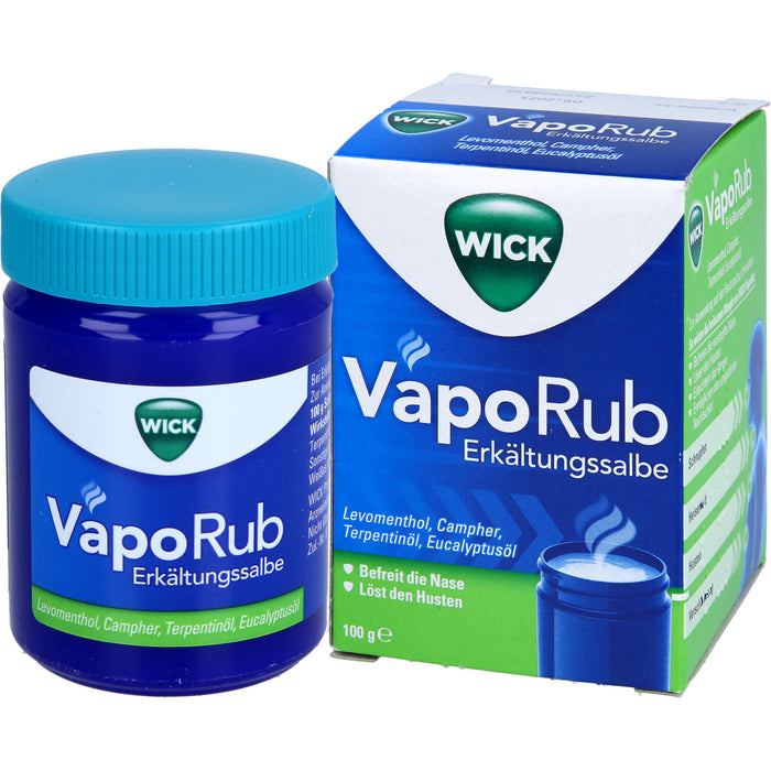 WICK VapoRub Erkältungssalbe, 100 g Salbe