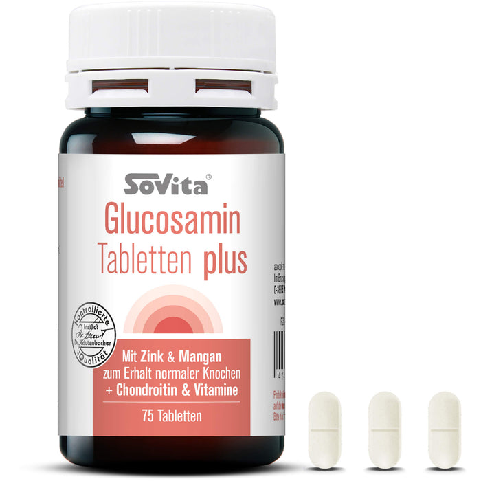 Sovita Glucosamin Tabletten plus, 75 St TAB