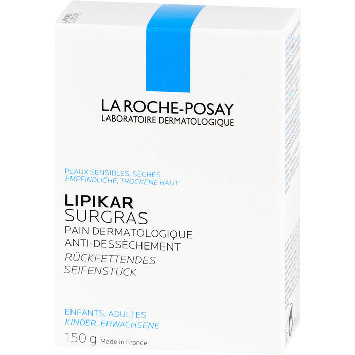 LA ROCHE-POSAY LIPIKAR SURGRAS rückfettendes Seifenstück, 1 pcs. bar of soap