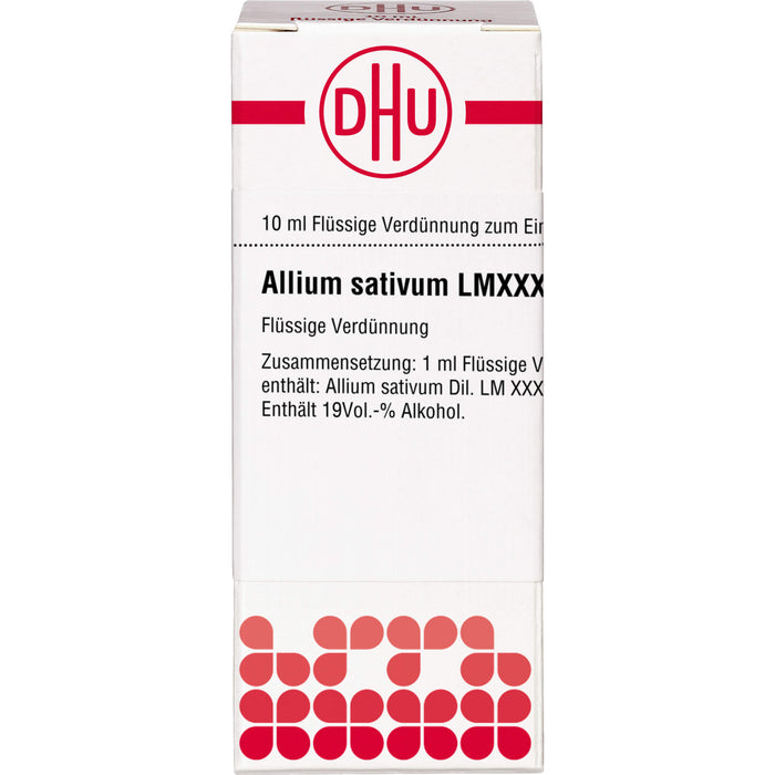 Allium sativum LM XXX Dilution Ind-Fert, 10 ml DIL