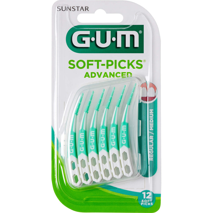 GUM SOFT-PICKS Advanced Regular, 12 St ZBU