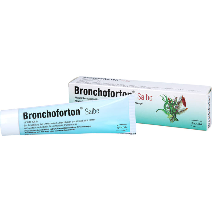 Bronchoforton Salbe bei Erkältungskrankheiten, 100 g Onguent