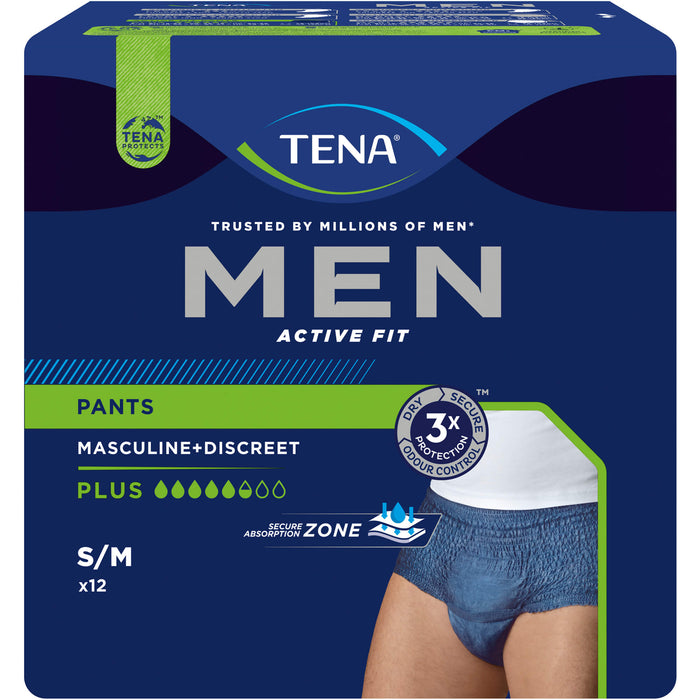 Tena Men Actfit Pl L/xl Bl, 4X10 St