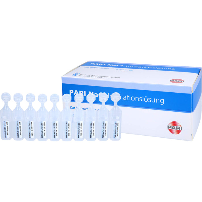 PARI NaCl Inhalationslösung, 60 pcs. Ampoules
