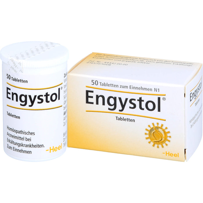 Engystol Tabletten bei Erkältungskrankheiten, 50 pcs. Tablets