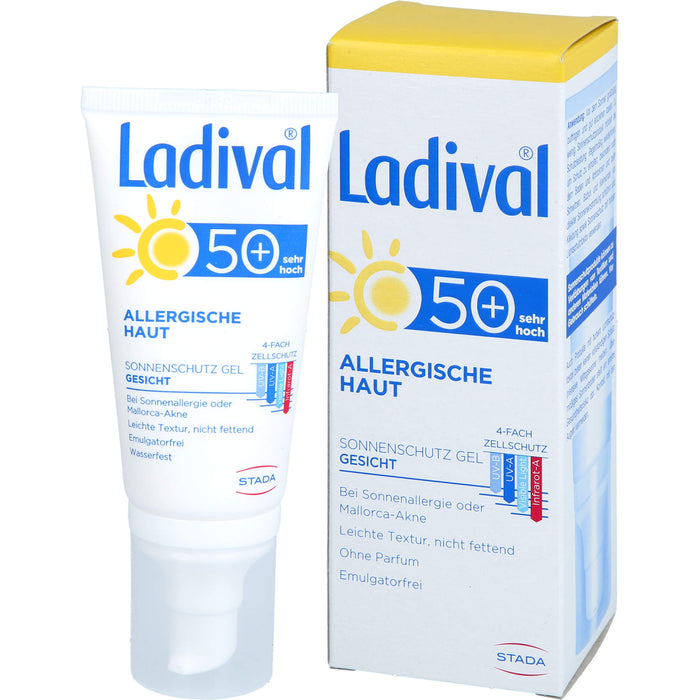 Ladival Allergische Haut LSF 50+ Sonnenschutz-Gel, 50 ml Gel