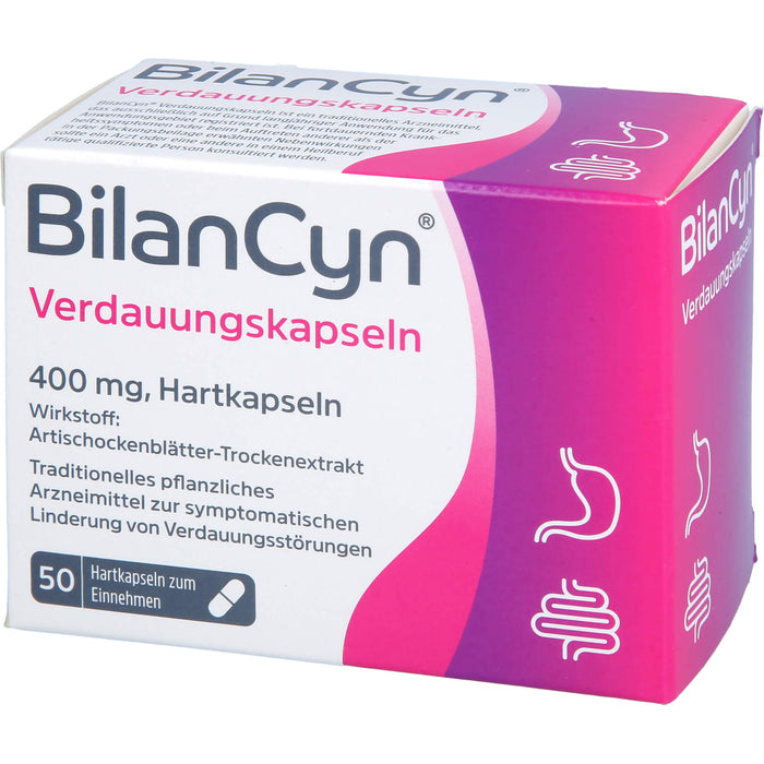 Bilancyn Verdauungskapseln, 50 St KAP