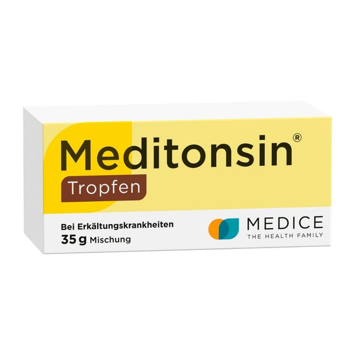 Meditonsin Tropfen bei Erkältungskrankheiten, 35 g Lösung