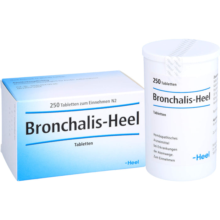 Bronchalis-Heel Tabletten bei Erkrankungen der Atemwege, 250 pcs. Tablets