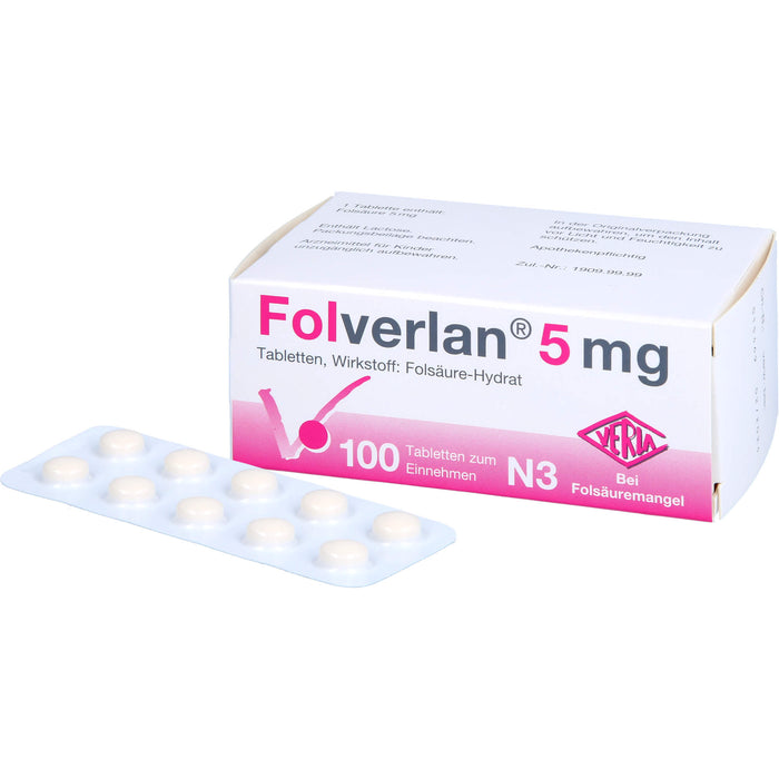 Folverlan 5 mg Tabletten, 100 St TAB