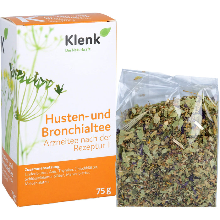 HUSTEN U BRONCHIALTEE II, 75 g TEE