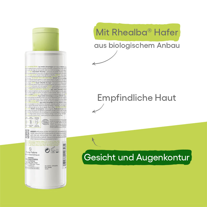 A-DERMA BIOLOGY Feuchtigkeitsspendendes Dermatologisches Mizellenwasser, 200 ml Lotion