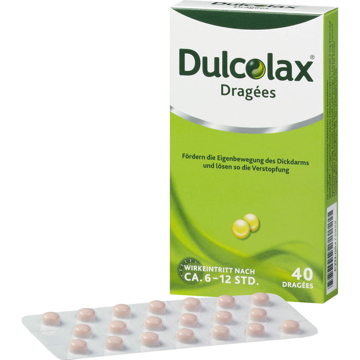 Dulcolax Dragées Sanofi-Aventis, 40 pcs. Tablets