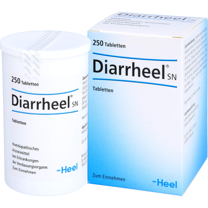 Diarrheel SN Tabletten bei Erkrankungen der Verdauungsorgane, 250 pcs. Tablets