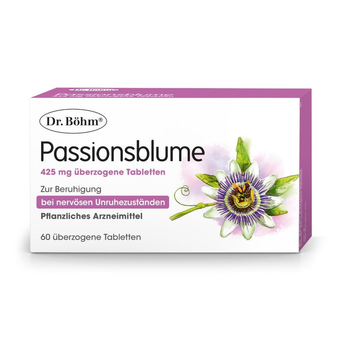 Dr Böhm Passionsblume 425 mg Tabletten, 60 pc Tablettes