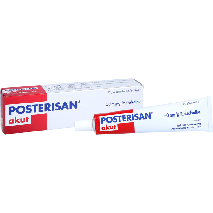 Posterisan akut 50 mg/g Rektalsalbe, 50 g SAL