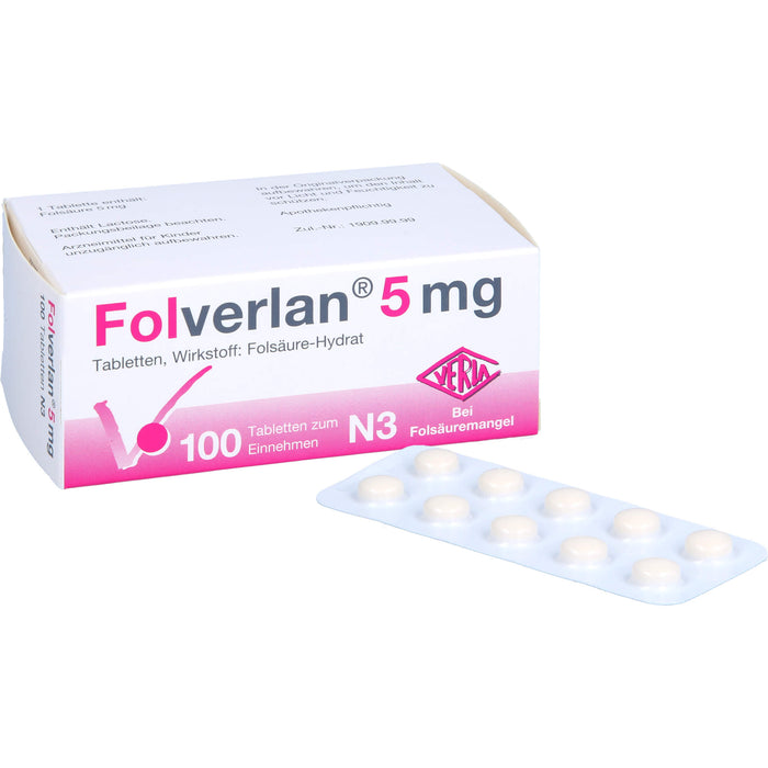 Folverlan 5 mg Tabletten, 100 St TAB