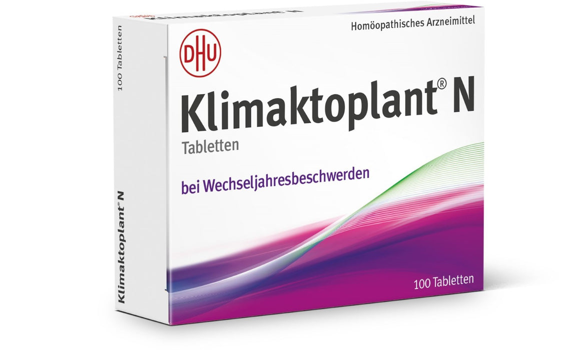 DHU Klimaktoplant N bei Wechseljahresbeschwerden - hormonfrei – gut verträglich, 100 pcs. Tablets