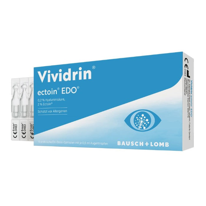 Vividrin ectoin EDO Augentropfen, 10 pcs. Single-dose pipettes