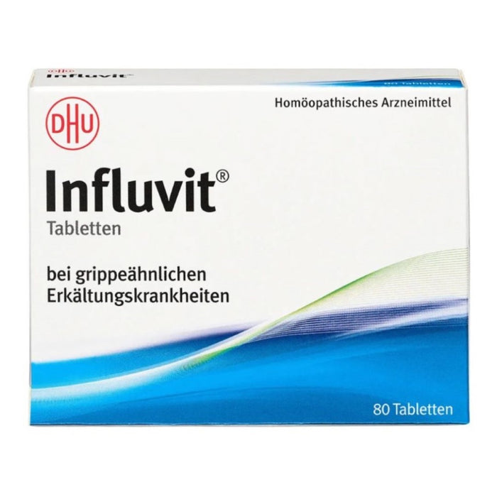 DHU Influvit Tabletten bei grippeähnlichen Erkältungskrankheiten, 80 pc Tablettes