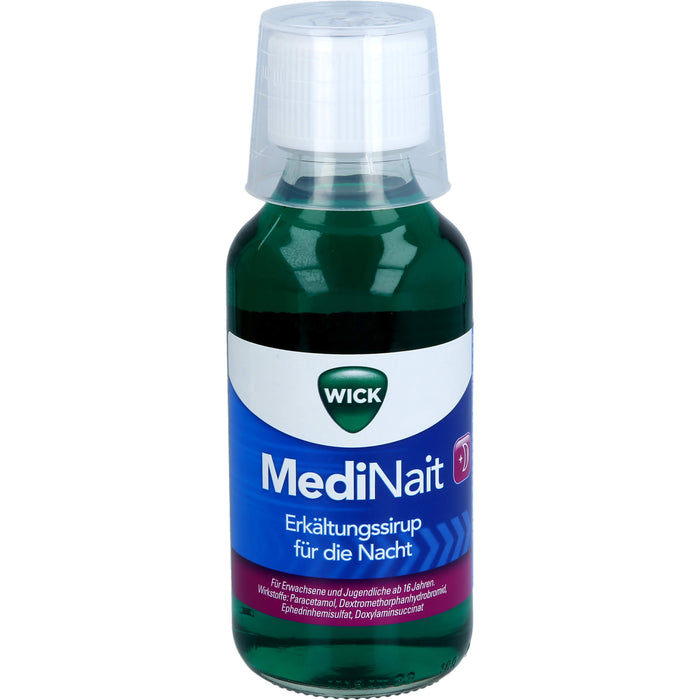 WICK MediNait Erkältungssirup für die Nacht, 180 ml Solution