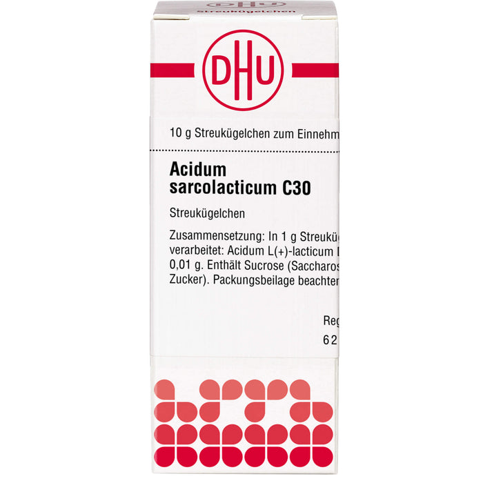 Acidum sarcolacticum C30 DHU Globuli, 10 g GLO