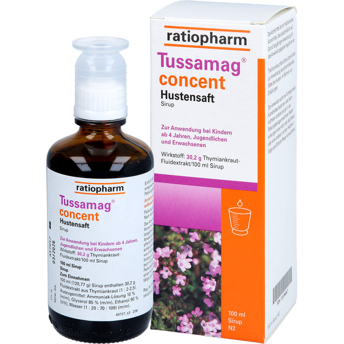 Tussamag concent Hustensaft, 100 ml SIR