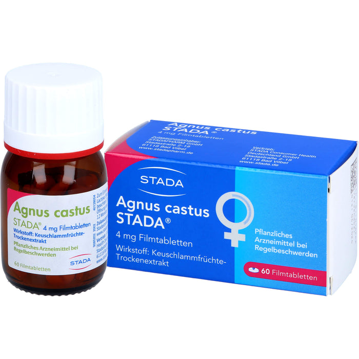 Agnus castus STADA Tabletten bei Regelbeschwerden, 60 pc Tablettes