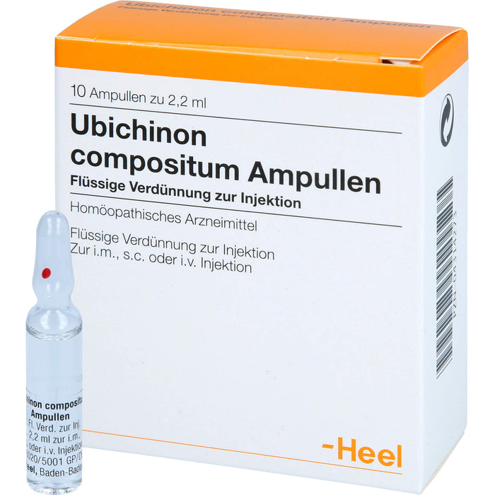 Heel Ubichinon compositum Ampullen, 10 St. Ampullen