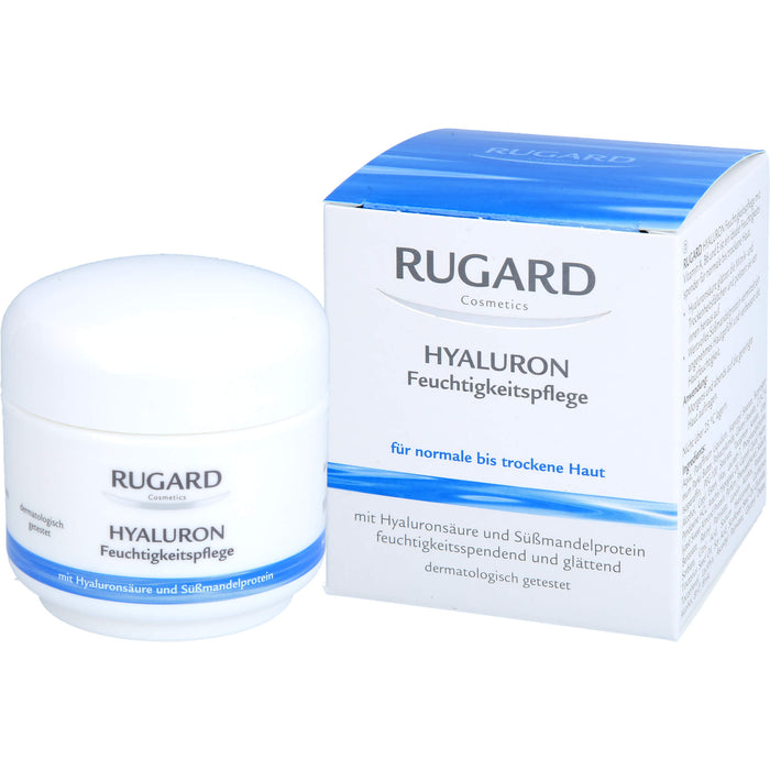 RUGARD Hyaluron Feuchtigkeitspflege für reife und trockene Haut, 100 ml Crème