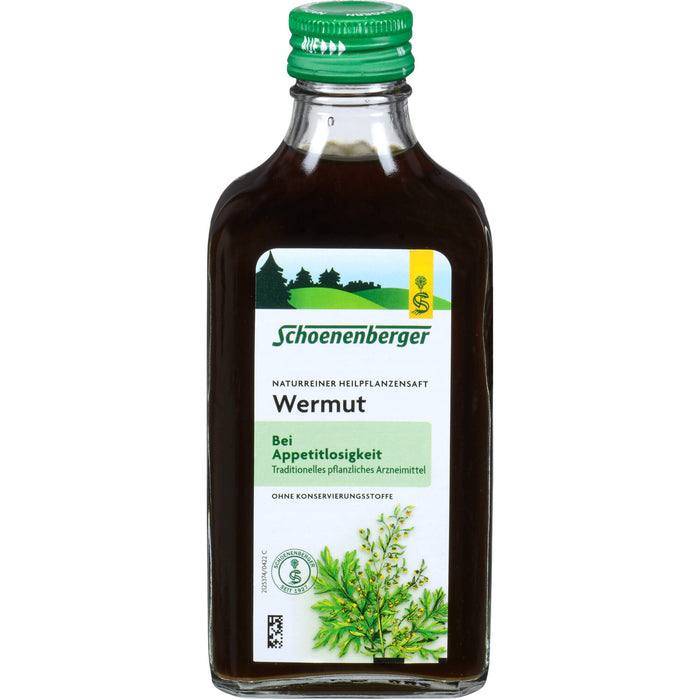 Schoenenberger Wermut naturreiner Heilpflanzensaft, 200 ml Solution