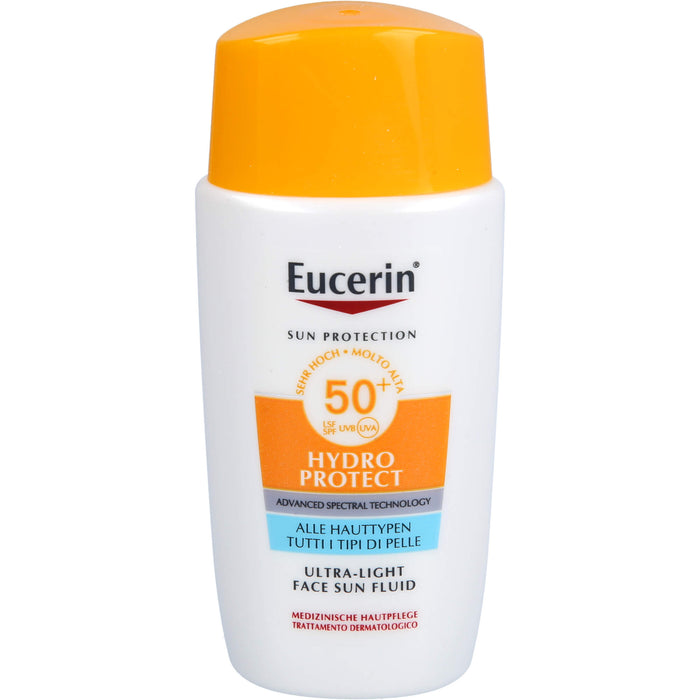 Eucerin Sun Fluid Hydro Protect Face LSF50+, 50 ml CRE