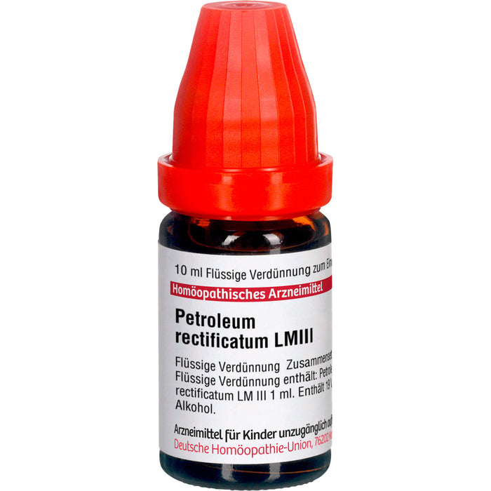 Petroleum rectificatum LM III Dilution Ind-Fert, 10 ml DIL