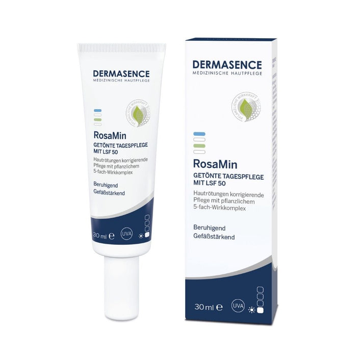 DERMASENCE RosaMin getönte Tagespflege LSF 50 Creme, 30 ml Crème